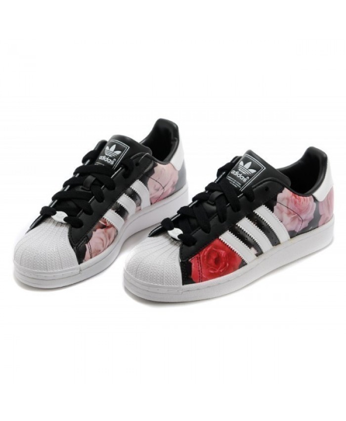 adidas superstar rouge et noir