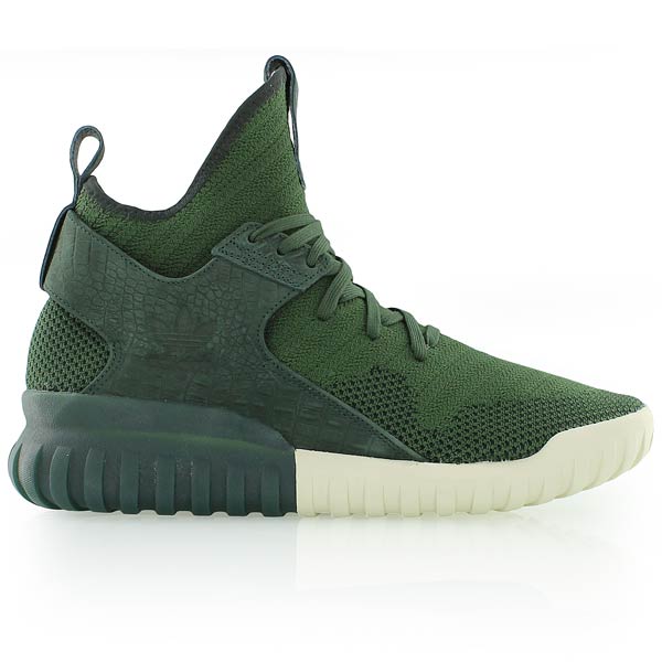 adidas tubular femme verte