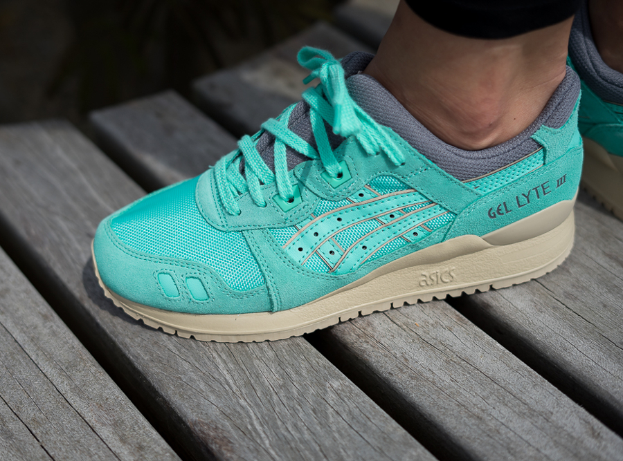 asics gel lyte 3 femme vert