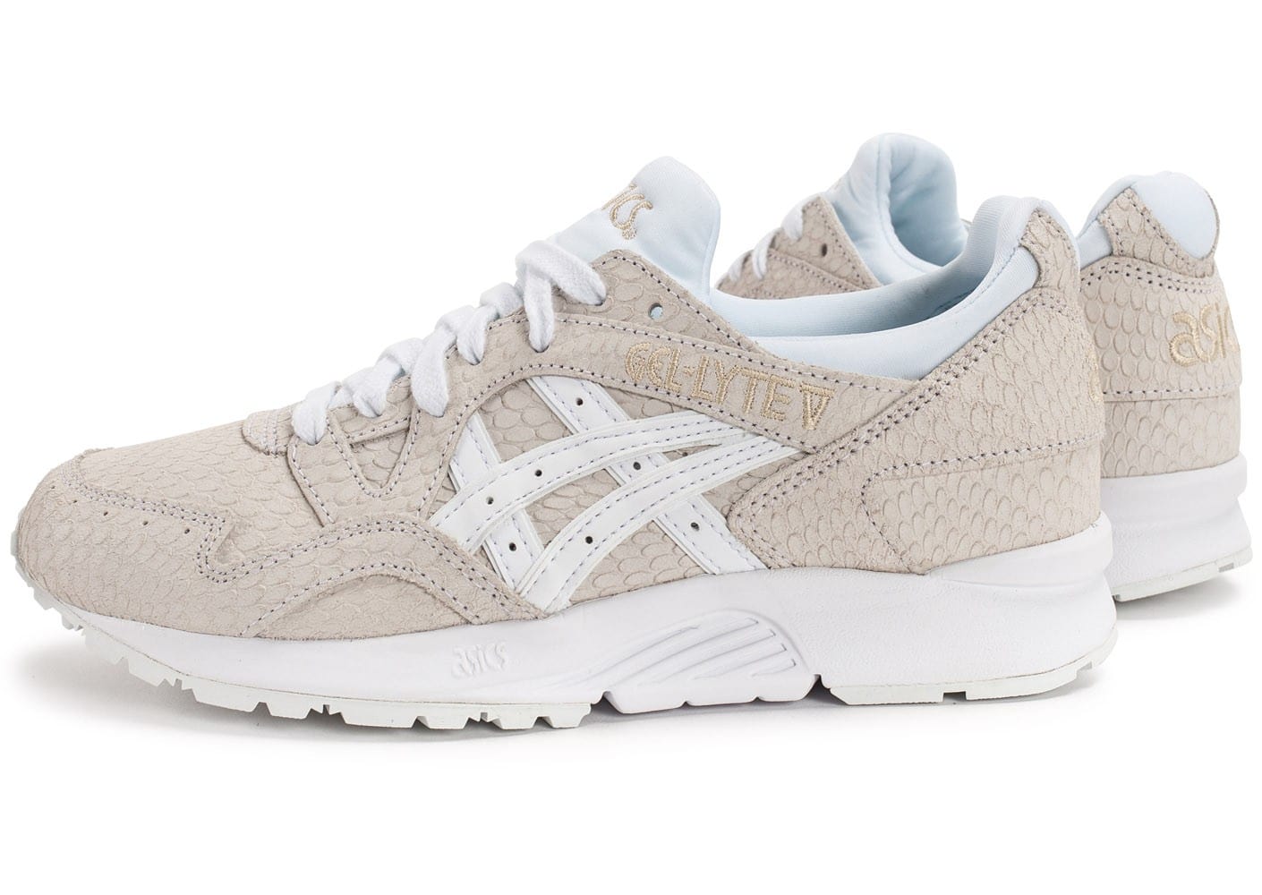 asics blanche